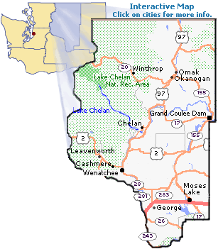 Interactive Map of North Central Washington