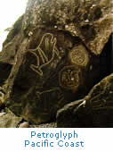 Photo: Petroglyph along the Pacific Coast