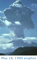 Photo: Mt. St. Helens 1980 eruption